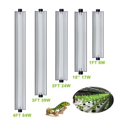 EDJ T5 HO 6400k t5 indoor growing 24watt led light fixtures t5 fluorescent light fixture